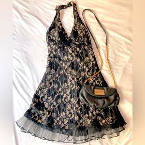 Lacey halter dress